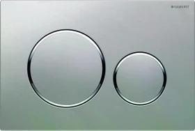 Geberit Sigma20 Betätigungsplatte mattverchromt/glanzverchromt/mattverchromt