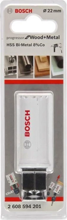 Bosch Professional BiM Progressor for Wood and Metal Lochsäge, 22mm, 1 Stück