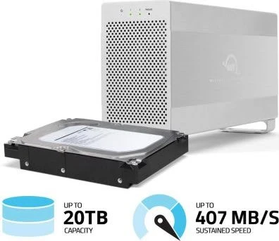 OWC Mercury Elite Pro Dual, USB-B 3.0/eSATA
