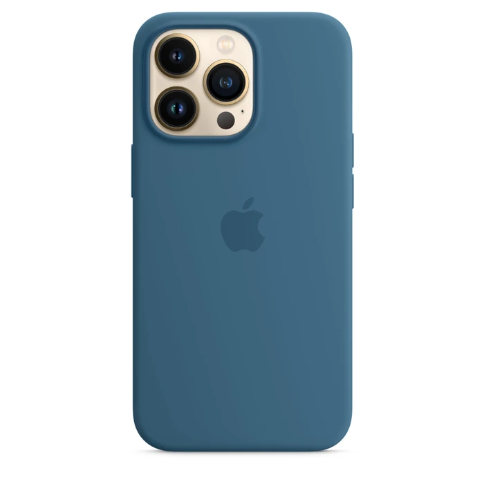 Apple Silikon Case mit MagSafe für iPhone 13 Pro eisblau