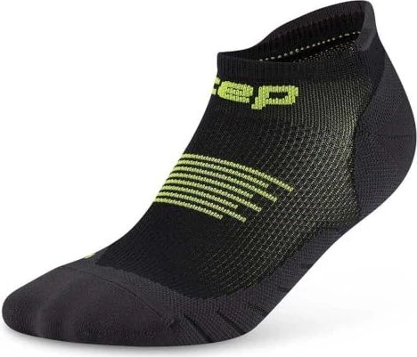 CEP Core Run No Show Laufsocken black/lime (Damen)