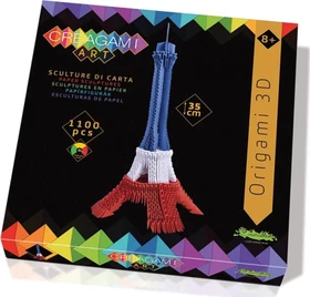 CreativaMente Creagami Art Eiffel Tower tricolor