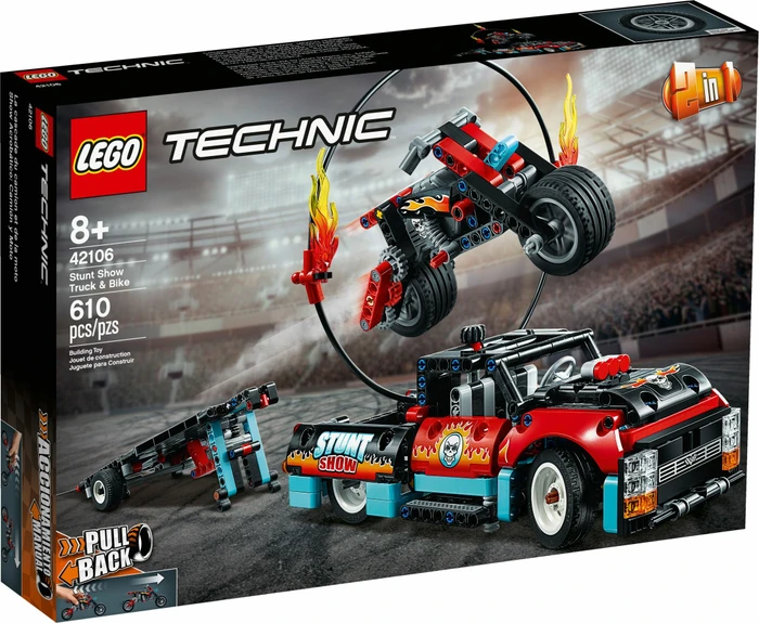 LEGO Technic - Stunt-Show mit Truck und Motorrad