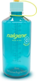 Nalgene Narrow Mouth Sustain Trinkflasche 1l cerulean