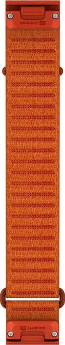 Garmin ComfortFit Quickfit Ersatzarmband Nylon 22mm lang autumn orange
