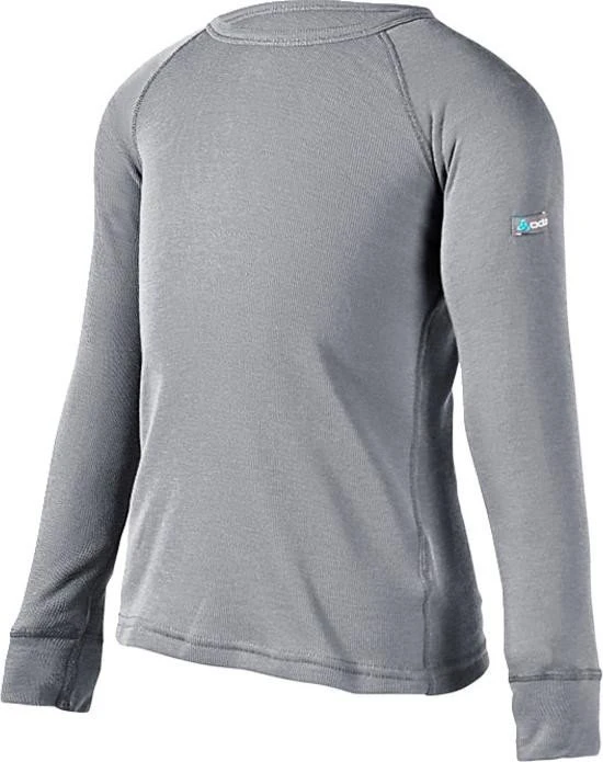 Odlo Active Warm Funktionsshirt langarm grey melange (Junior)