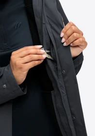 Maier Sports Gerdi Funktionsmantel schwarz (Damen)