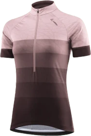 Löffler Lively Vent Half-Zip Trikot kurzarm dusty rose (Damen)