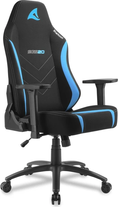 Sharkoon Skiller SGS20 Fabric Gamingstuhl, schwarz/blau