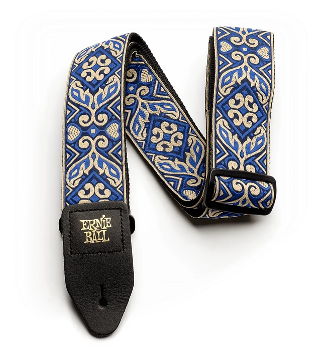 Ernie Ball Classic Jacquard Guitar Strap Tribal Blue