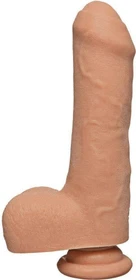 Doc Johnson The D Uncut D Ultraskyn 7" with Balls vanilla