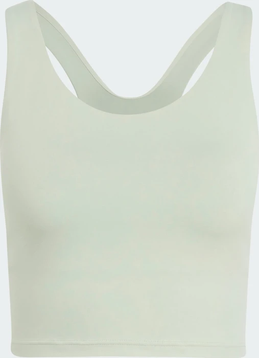 adidas All Me Medium-Support Bra Tanktop Sport-BH halo green (Damen)
