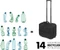 Dicota Laptop Trolley Eco Multi Scale 14-15.6" schwarz Vorschaubild