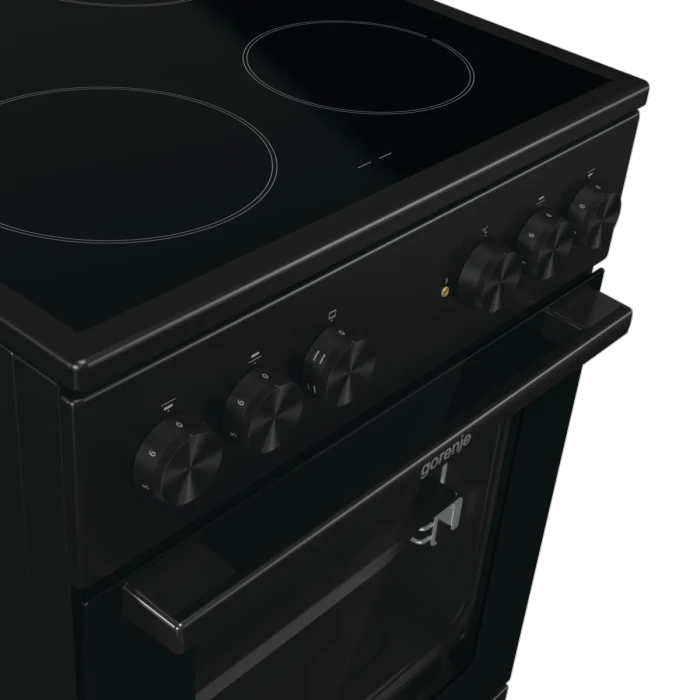 Gorenje GEC5A20BG Elektroherd mit Glaskeramik-Kochfeld