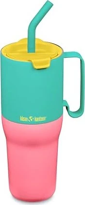 Klean Kanteen Rise Tumbler Flip Straw Lid Isolierbecher