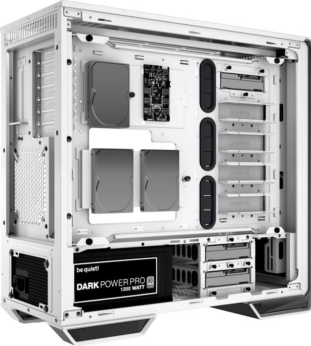 be quiet! Dark Base 700 White Edition weiß, Glasfenster, schallgedämmt