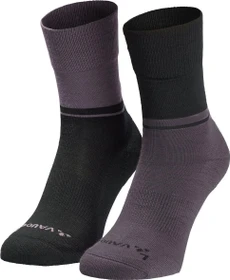 Vaude Bike Wool Fahrradsocken purple ash