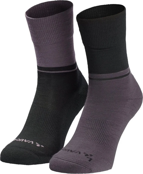 Vaude Bike Wool Fahrradsocken purple ash