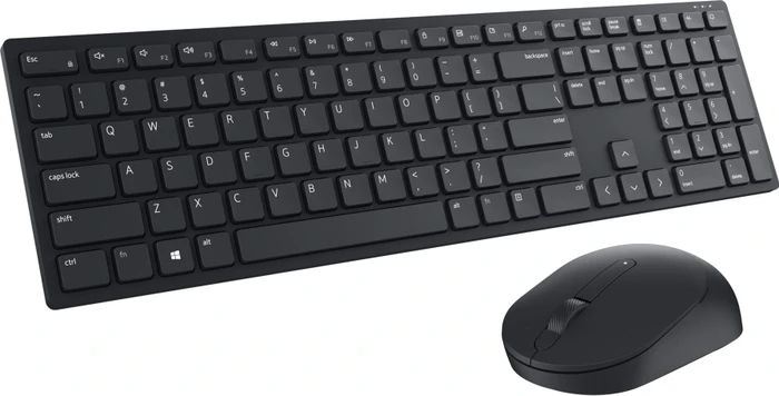 Dell KM5221W Pro Wireless Keyboard and Mouse, schwarz, USB, DE
