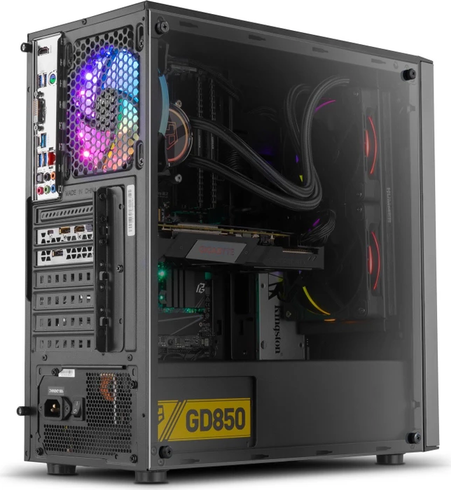 Nox Xtreme Infinity Omega, Glasfenster