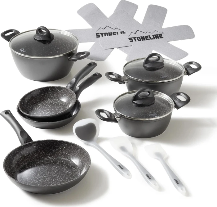 Stoneline Ceramic Kochgeschirr-Set, 14-tlg.