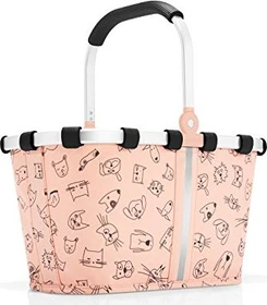 Reisenthel Carrybag XS Kids cats and dogs rose