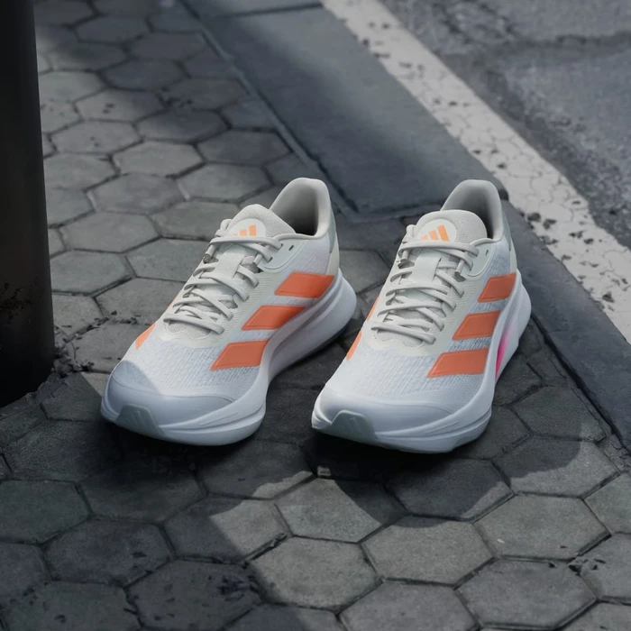 adidas Duramo SL 2.0 off white/lucid orange/wonder silver (Damen)