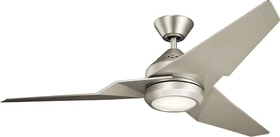Elstead Lighting Jade Deckenventilator nickel gebürstet