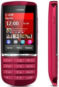 Nokia Asha 300 rot