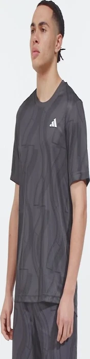adidas Club Tennis Graphic Funktionsshirt kurzarm carbon/black (Herren)