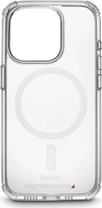 Hama Handyhülle MagCase Extreme Protect für Apple iPhone 15 Pro transparent