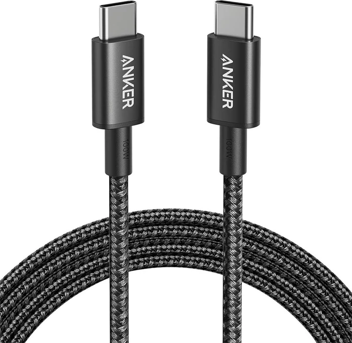 Anker USB-C Kabel, 100W, USB-C [Stecker] auf USB-C [Stecker], 1.8m