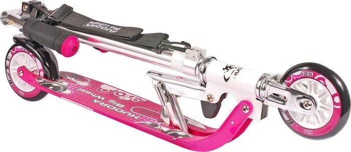 Hudora Big Wheel 125 Scooter pink