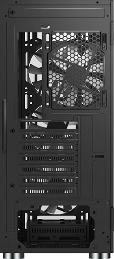 Montech X3 Glass, schwarz, Glasfenster