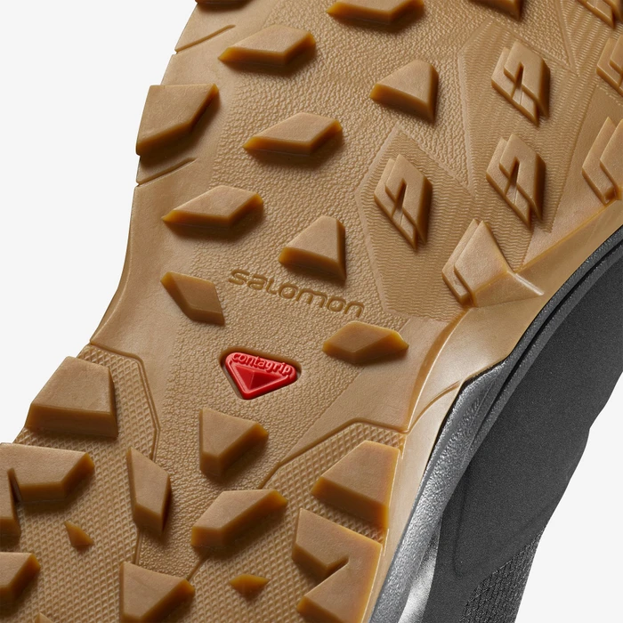 Salomon OUTsnap Waterproof black/ebony/gum1a (Herren)