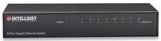 Intellinet Desktop Gigabit Switch, 8x RJ-45