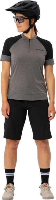 Vaude Altissimo Q-Zip Trikot kurzarm coconut (Damen)
