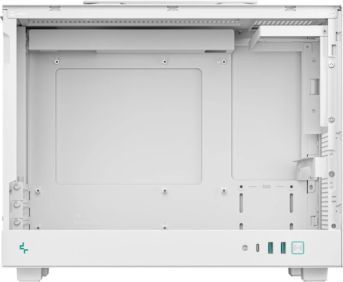 DeepCool CH160 Plus WH, weiß, Glasfenster