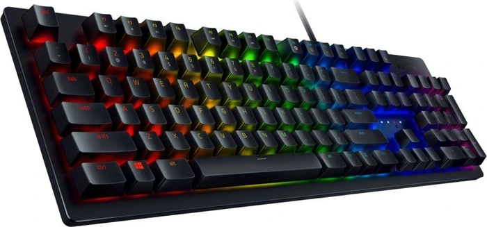 Razer Huntsman, Classic Black, Razer Clicky Optical PURPLE, USB, DE