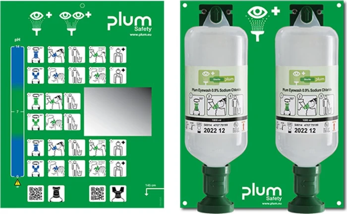 Plum Maxi Augenspülstation, 2l (2x 1l)