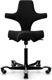 HAG Capisco 8106 Xtreme Plus 009 Sattelstuhl, 200mm Gasdruckdämpfer, schwarz