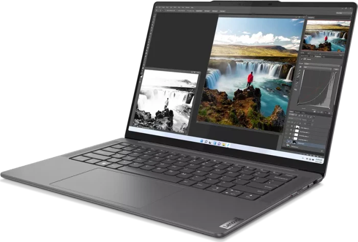 Lenovo Yoga 7 Pro 14IRH8, Storm Grey, Core i7-13700H, 16GB RAM, 1TB SSD, GeForce RTX 4050, DE