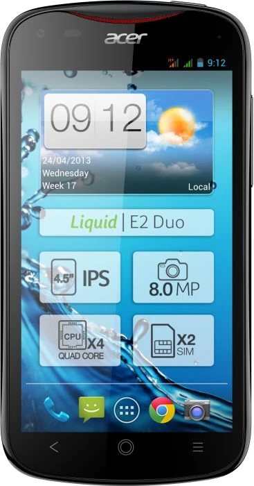 Acer Liquid E2 Duo schwarz
