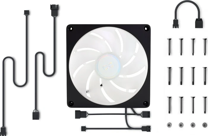 Alphacool Apex Stealth Metall Aurora Matt Schwarz 2000rpm, 140mm
