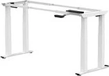 FlexiSpot E7 Plus elektrisch höhenverstellbares Sitz-Steh-Schreibtischgestell weiß