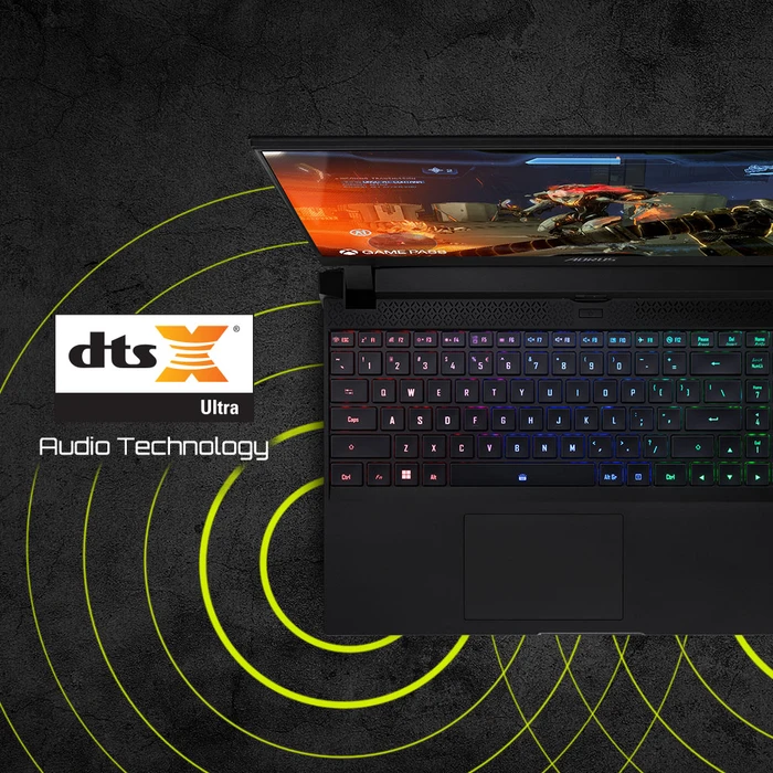 GIGABYTE AORUS 5, Core i7-12700H, 16GB RAM, 1TB SSD, GeForce RTX 3070, DE