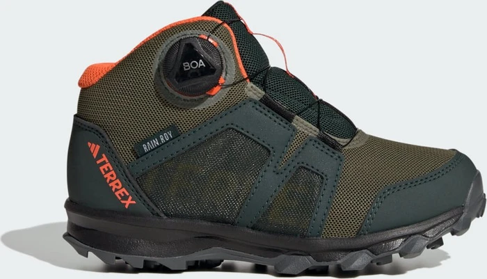 adidas Terrex Boa Mid Rain.RDY shadow green/pulse olive/impact orange (Junior)
