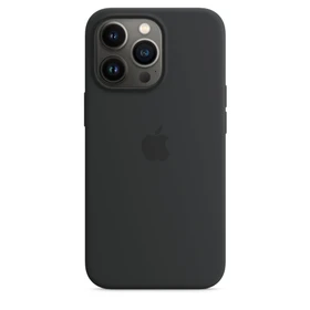 Apple Silikon Case mit MagSafe für iPhone 13 Pro Mitternacht