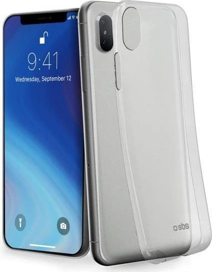 SBS Mobile Skinny Cover für Apple iPhone XS Max transparent