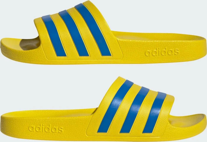 adidas Aqua Adilette yellow/bright royal